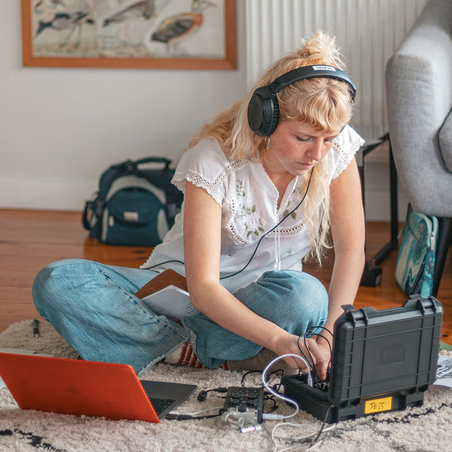 Music Thing Workshop System being played in Cornwall